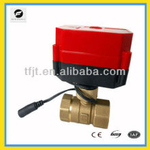 remote wireless DC9-24V 1/2" Brass electric motor control valve